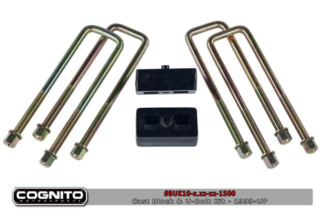 Cognito - 3.5IN BLOCK & U BOLT KIT-2500HD