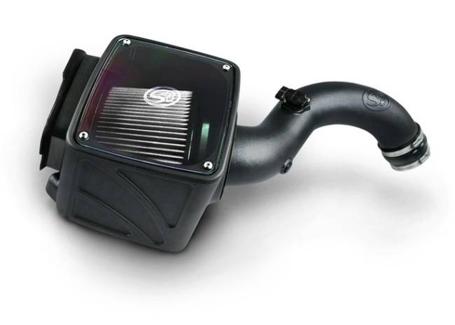S&B - S&B Cold Air Intake 2001-2004 Duramax LB7 6.6L (Dry Extendable Filter)