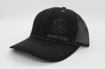 Husker Diesel  - Husker Diesel Black Curved Bill Snapback - Image 2